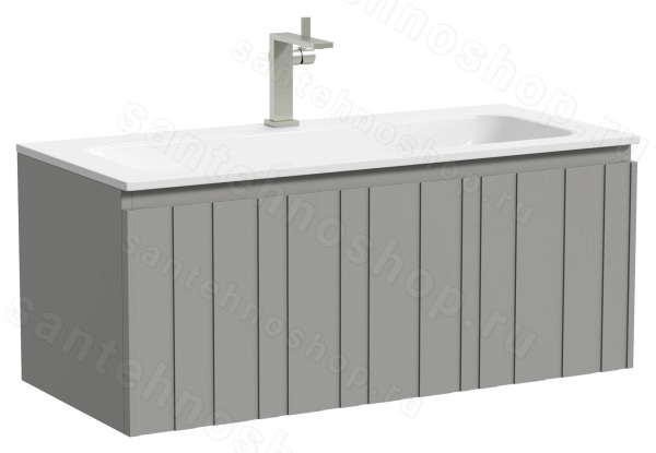 Тумба под раковину Sancos LM100WG 99.5x44.5 тёплый серый 99.5x44.5 тёплый серый