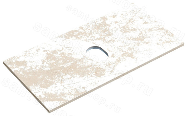 Столешница Sancos TT90A2 90x46 из керамогранита, креман 90x46 из керамогранита, креман