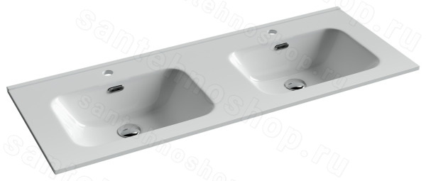 Раковина Ceramicanova Element CN7004 121x46.5, белая глянцевая 121x46.5, белая глянцевая