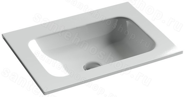 Раковина Ceramicanova Grace CN7011wx 61x45.7, белая глянцевая 61x45.7, белая глянцевая