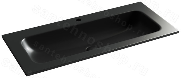 Раковина Ceramicanova Grace CN7013MB 101x45.7, черная матовая 101x45.7, черная матовая