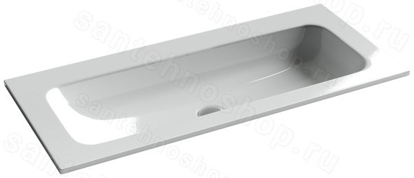 Раковина Ceramicanova Grace CN7013wx 101x45.7, белая глянцевая 101x45.7, белая глянцевая