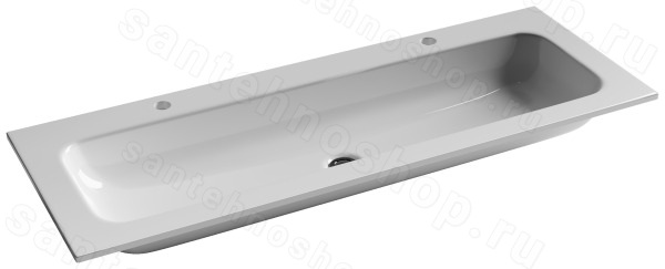 Раковина Ceramicanova Grace CN7016 121x45.7, белая глянцевая 121x45.7, белая глянцевая