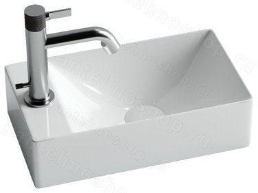 Раковина Ceramicanova Element CN5008 37.5x21.5, белая глянцевая 37.5x21.5, белая глянцевая