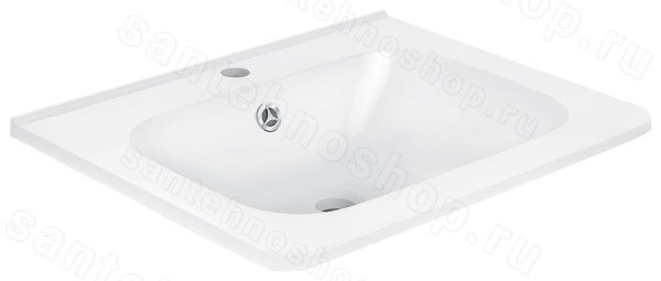 Раковина Vincea VCB-2VP600W 60x47, белая 60x47, белая