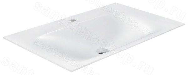 Раковина Vincea VCB-1F800W 80x50, белая 80x50, белая