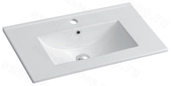 Раковина Vincea VBS-13970S1 71x40, белая 71x40, белая