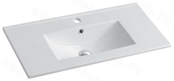 Раковина Vincea VBS-13980S1 82x40, белая 82x40, белая