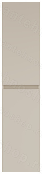 Шкаф-пенал Vincea Luka Soft-Touch VSC-2CL150MBG 35x150, бежевый матовый 35x150, бежевый матовый
