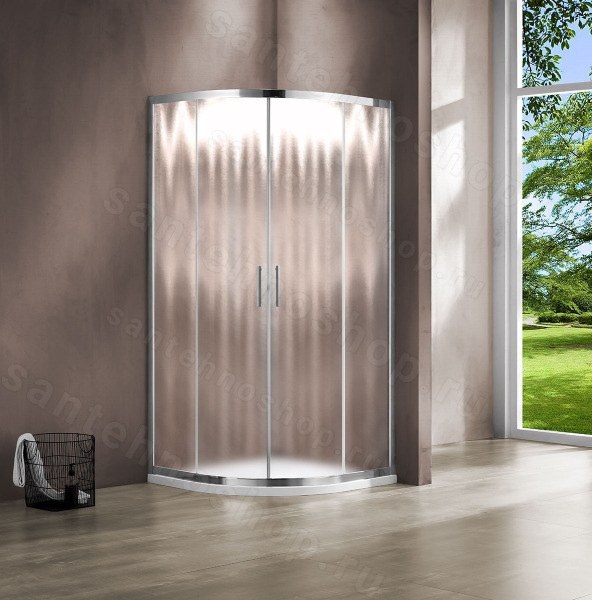 Душевой уголок Vincea Garda VSQ-1G800CH 80x80, профиль хром 80x80, профиль хром