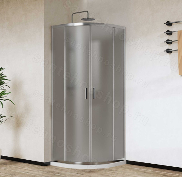 Душевой уголок Vincea City VSQ-5CT900MT 90x90, профиль хром 90x90, профиль хром