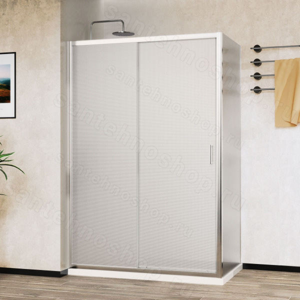 Душевой уголок Vincea City VSR-5CT9012MT 120x90, профиль хром 120x90, профиль хром