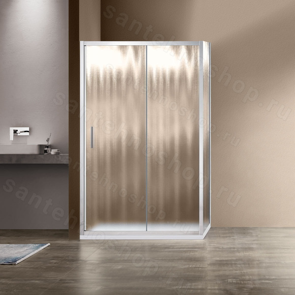Душевой уголок Vincea Garda VSR-1G9011CH 110x90, профиль хром 110x90, профиль хром