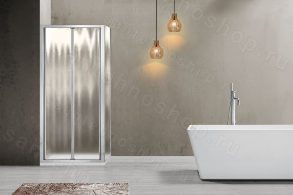 Душевой уголок Vincea Garda VSR-1G9080CH 80x90, профиль хром 80x90, профиль хром