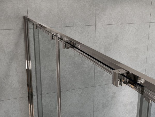 Душевой уголок Vincea Garda VSR-1G29020CL 200x90, профиль хром 200x90, профиль хром