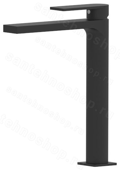 Смеситель для раковины AQG Alpha 01ALP120NG, черный матовый, черный матовый