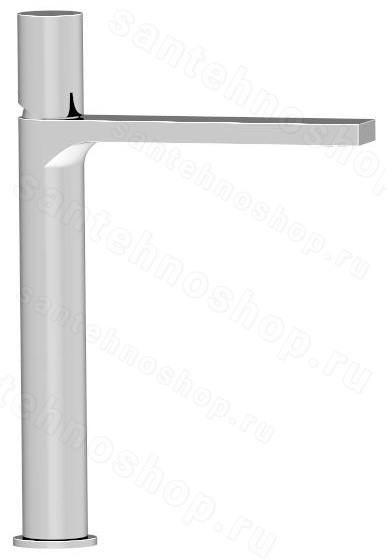 Смеситель для раковины AQG Tube 01TUB120CR, хром, хром