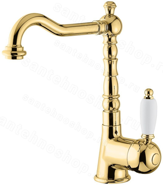 Смеситель для раковины Emmevi Laguna 40513/OR, золото, золото