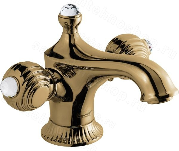 Смеситель для раковины Emmevi The One 98003SW/BR, бронза, бронза