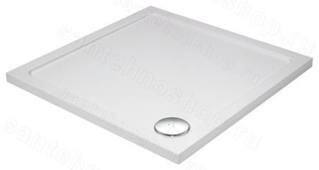 Душевой поддон Cezares TRAY-M-A-100-35-W 100x100 из стеклопластика, белый 100x100 из стеклопластика, белый