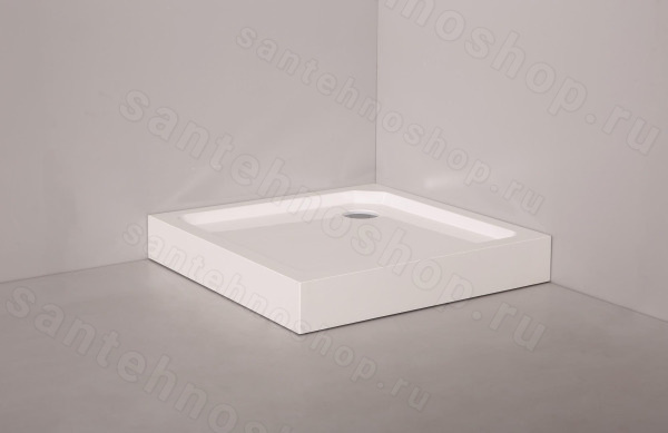 Душевой поддон Cezares TRAY-SMC-A-90-550-150-W 90x90 из стеклопластика, белый 90x90 из стеклопластика, белый