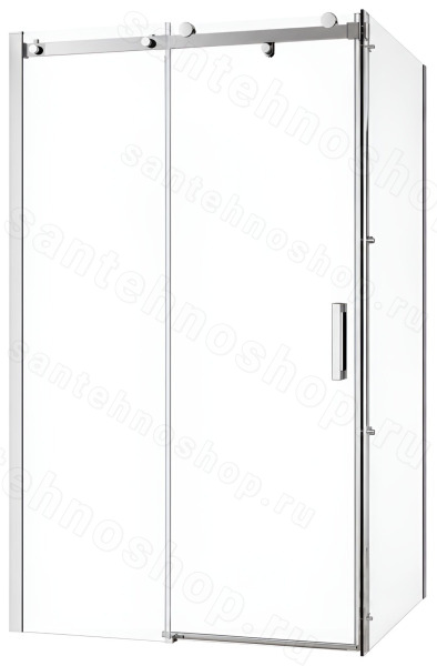 Душевой уголок Cezares STYLUS-SOFT-AH-1-140/90-C-Cr 140x90, профиль хром 140x90, профиль хром