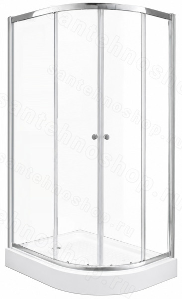 Душевой уголок Cezares ANIMA-W-RH-2-120/100-C-Cr-L 120x100, профиль хром 120x100, профиль хром