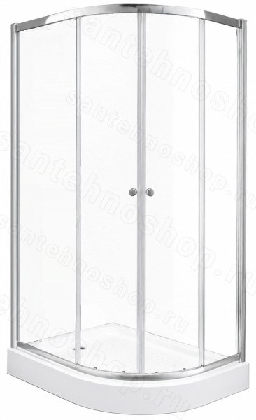 Душевой уголок Cezares ANIMA-W-RH-2-120/100-P-Cr-L 120x100, рифленое стекло, профиль хром 120x100, рифленое стекло, профиль хром