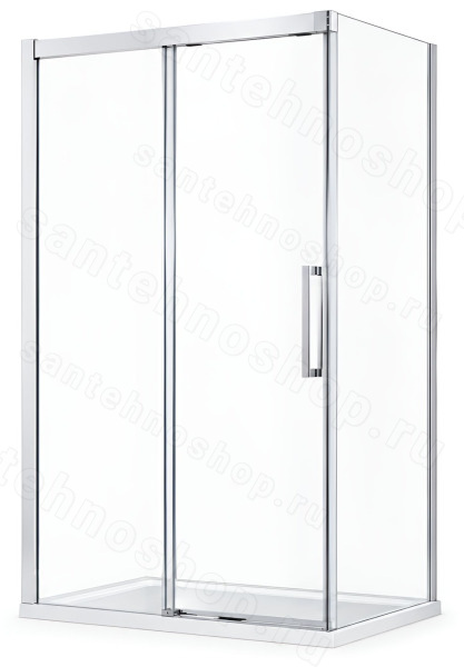 Душевой уголок Cezares PREMIER-SOFT-W-AH-1-130/100-C-Cr-IV 130x100, профиль хром 130x100, профиль хром