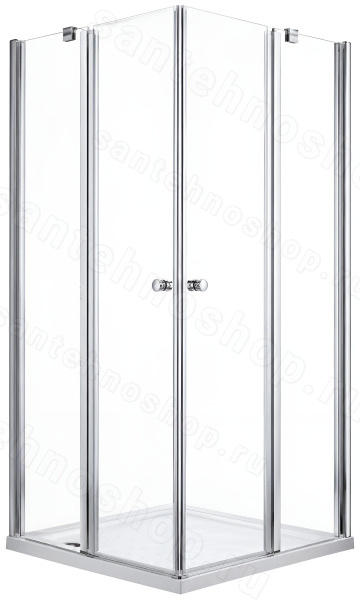 Душевой уголок Cezares ELENA-W-AH-2-120/100-C-Cr 120x100, профиль хром 120x100, профиль хром