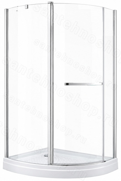 Душевой уголок Cezares ELENA-W-RH-1-120/90-C-Cr-L 120x90, профиль хром 120x90, профиль хром