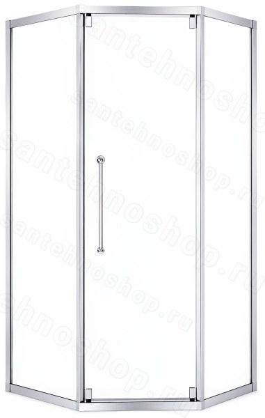 Душевой уголок Cezares RELAX 304 RELAX-304-P-1-100-C-CR 100x100, профиль хром
