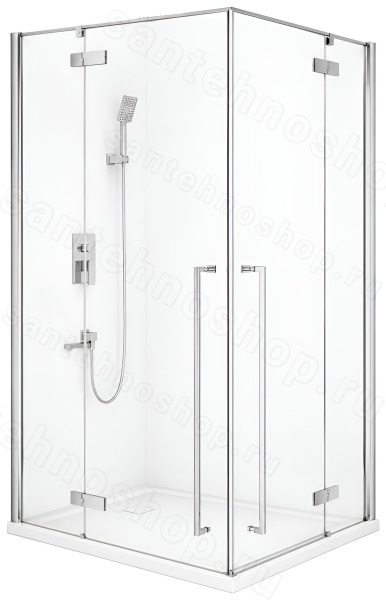 Душевой уголок Cezares LINER-AH-2-120/90-C-Cr-L 120x90, профиль хром 120x90, профиль хром