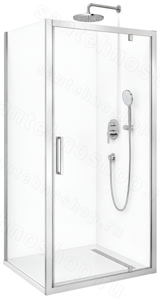 Душевой уголок Cezares MOLVENO-A-1-80-C-Cr-IV 80x80, профиль хром 80x80, профиль хром