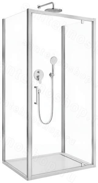 Душевой уголок Cezares MOLVENO-AH-1-100/80-C-Cr-IV 100x80, профиль хром 100x80, профиль хром