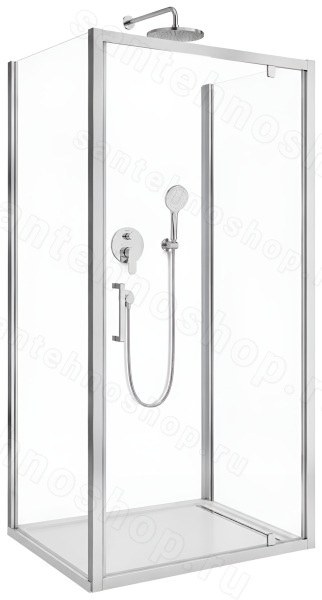 Душевой уголок Cezares MOLVENO-AH-1-90/100-C-Cr-IV 90x100, профиль хром 90x100, профиль хром