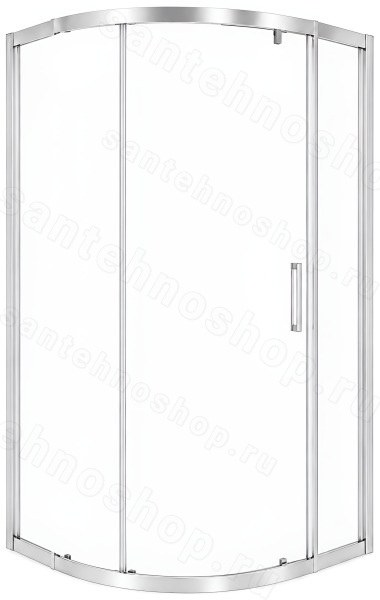 Душевой уголок Cezares MOLVENO-R-1-100-C-Cr-IV 100x100, профиль хром 100x100, профиль хром