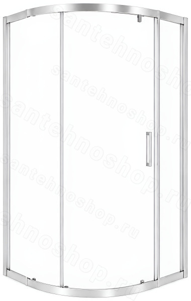 Душевой уголок Cezares MOLVENO-R-11-100+30-C-Cr-IV 130x130, профиль хром 130x130, профиль хром