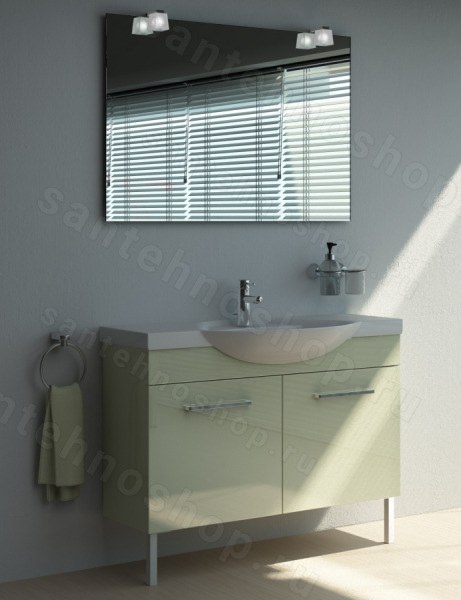 Подвесная мебель для ванной комнаты Verona Solo SL21 110 белый