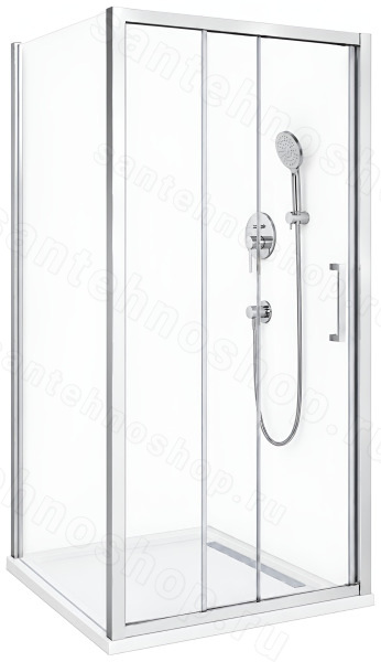 Душевой уголок Cezares MOLVENO-AF-31-90-C-CR-IV 90x90, профиль хром 90x90, профиль хром