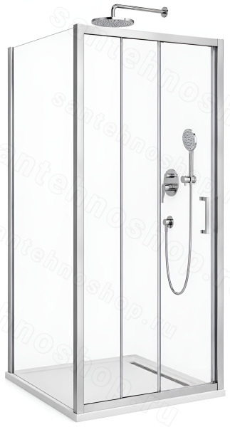 Душевой уголок Cezares MOLVENO-AHF-31-100/80-C-CR-IV 100x80, профиль хром 100x80, профиль хром