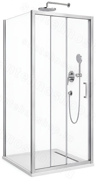 Душевой уголок Cezares MOLVENO-AHF-31-90/80-C-CR-IV 90x80, профиль хром 90x80, профиль хром