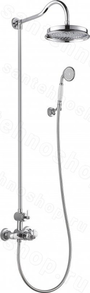Душевая система Cezares LIBERTY-F-CD-T-01, цвет хром, цвет хром