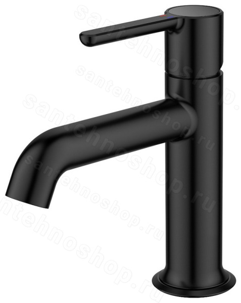 Смеситель для раковины Cezares Eco ECO-LS-NOP-W0, черный матовый