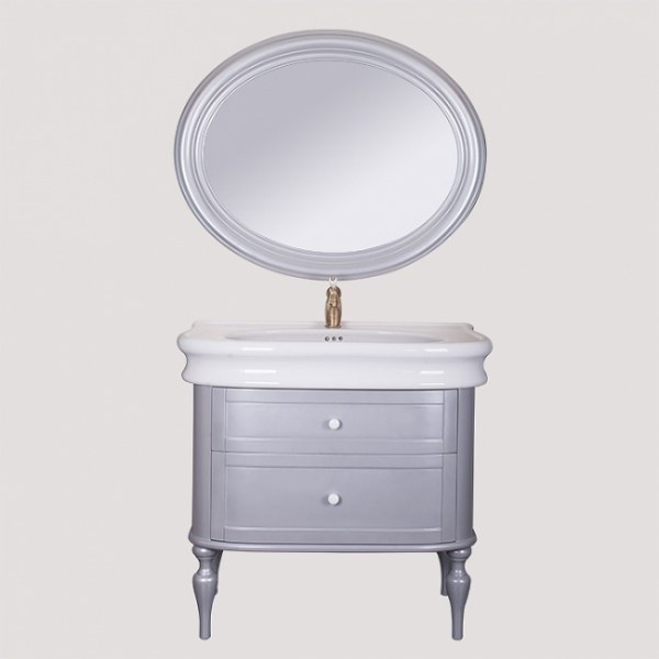 Комплект мебели Tiffany World Palermo 02 жемчужно-серый