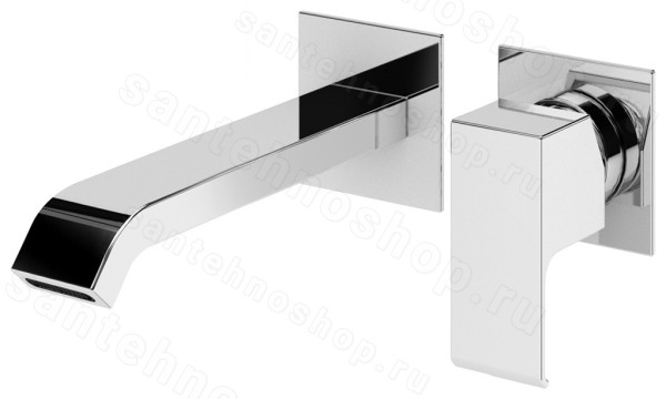 Смеситель для раковины Cezares Porta PORTA-BLI2-01-W0 встраиваемый, хром