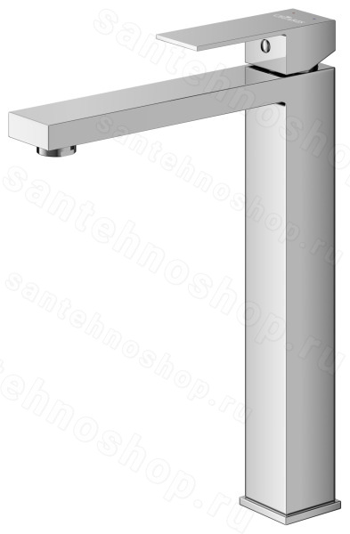 Смеситель для раковины Cezares Slider SLIDER-LC-01-W0 высокий, хром