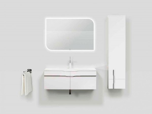 Комплект мебели Eqloo Vito Premium 90 белый кальцит