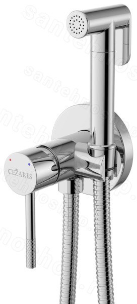 Гигиенический душ Cezares Relax RELAX-DIF-01 со смесителем, хром