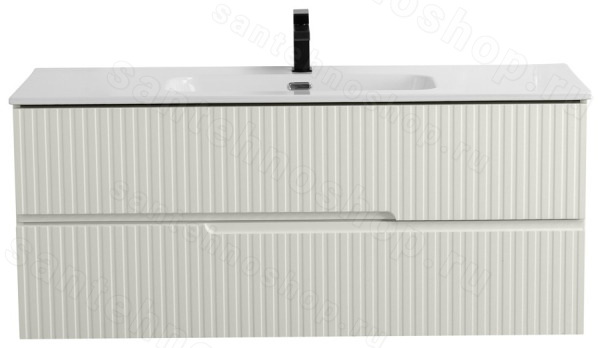 Тумба под раковину Cezares DUET-N-1200-2C-SO-AS-P 120x50 подвесная 120x50 подвесная